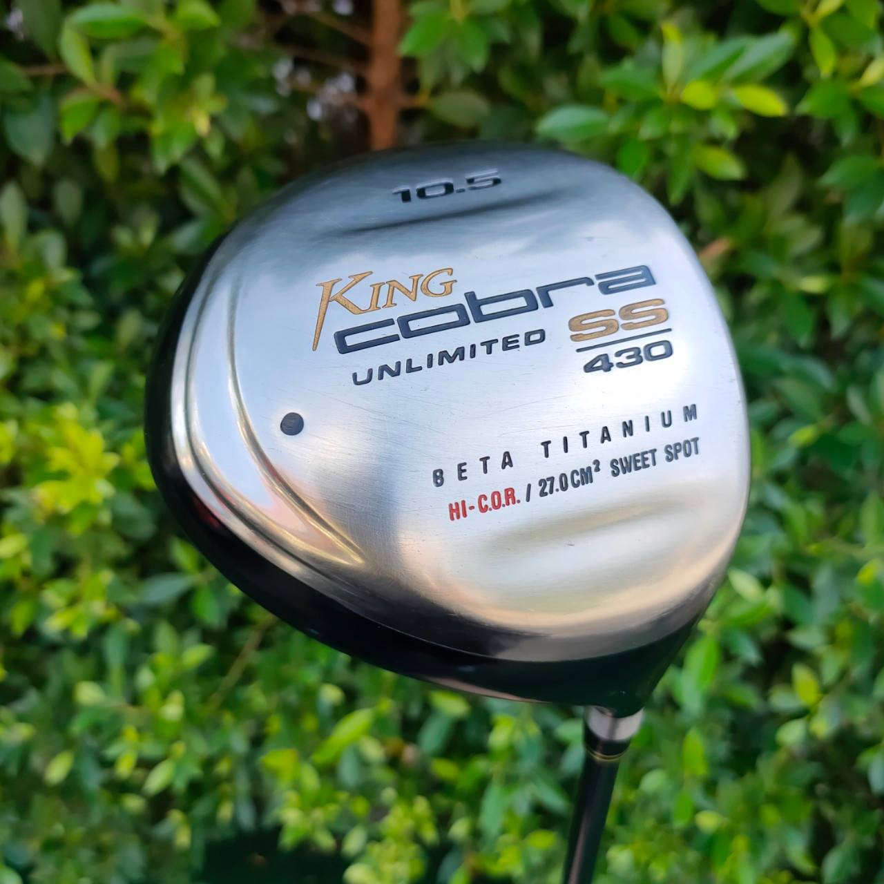 DRIVER KING COBRA UNLIMITED SS 430 องศา 10.5 ก้าน COBRA TOUR 50 FLEX-R วัสดุพรีเมี่ยม BETA TITANIUM ไม้กอล์ฟมือสอง ของแท้ BY NakaraLuxurious