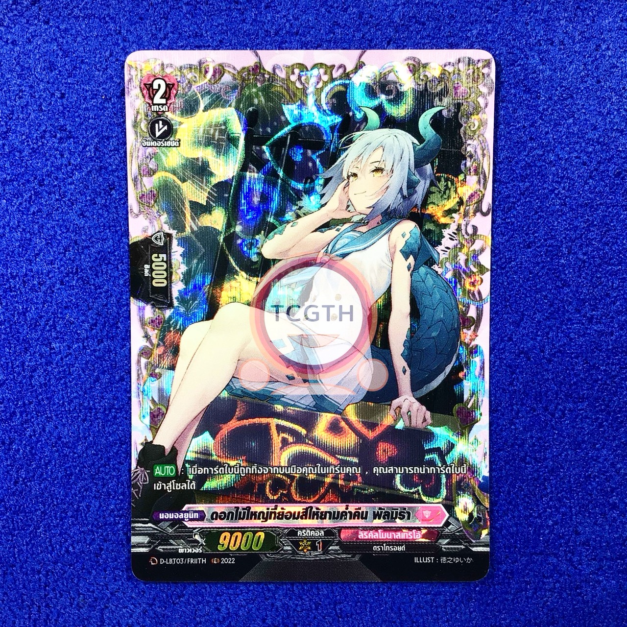 ดอกไม้ที่ย้อมสีให้ยามค่ำคืน พัลมิร่า