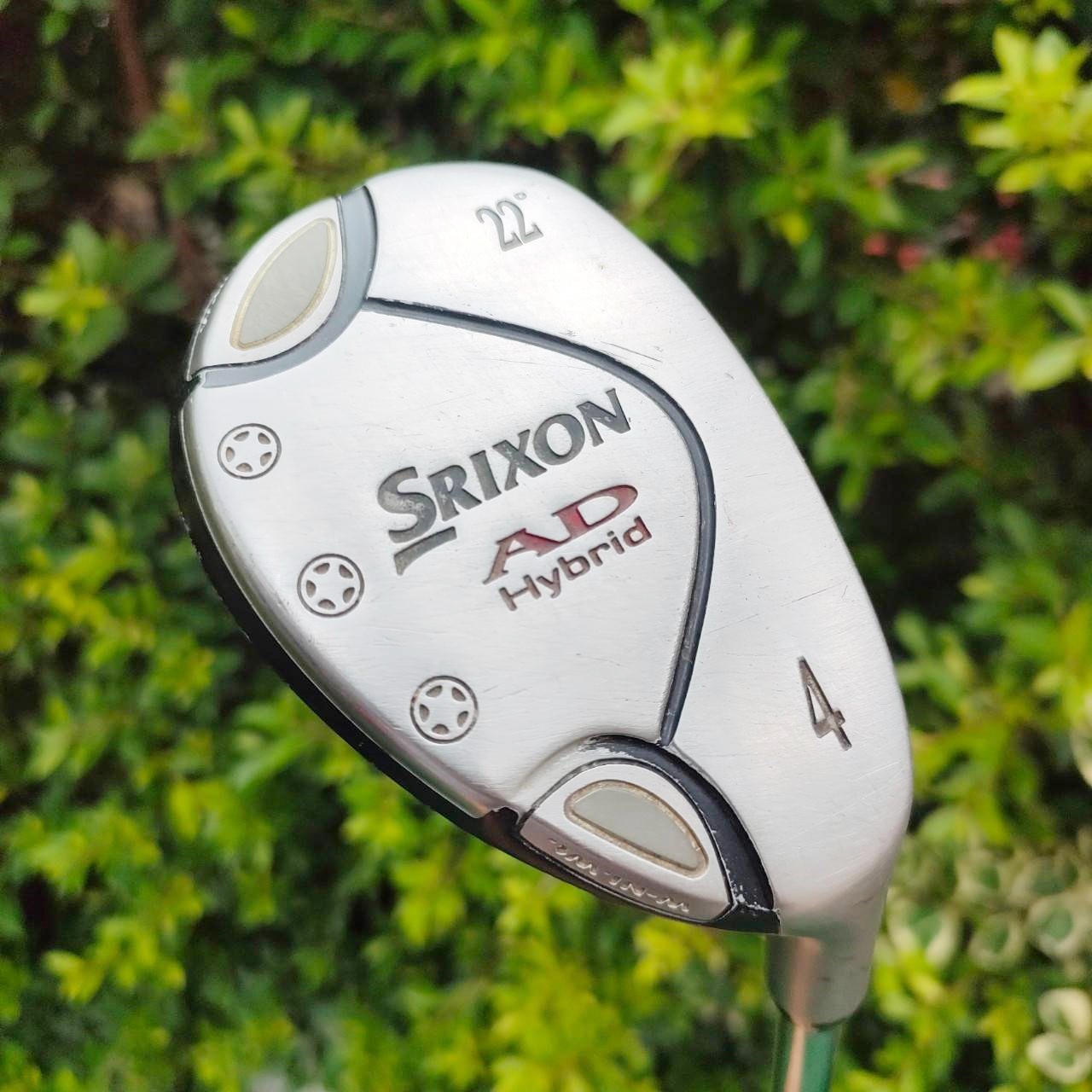 HYBRID 4 SRIXON AD องศา22 ก้าน NS.PRO 950 GH FLEX S MADE IN JAPAN มีจุดเด่นมากคือเป็นก้านเหล็กน้ำหนักเบามาก ไม้กอล์ฟมือสอง ของแท้ BY NakaraLuxurious