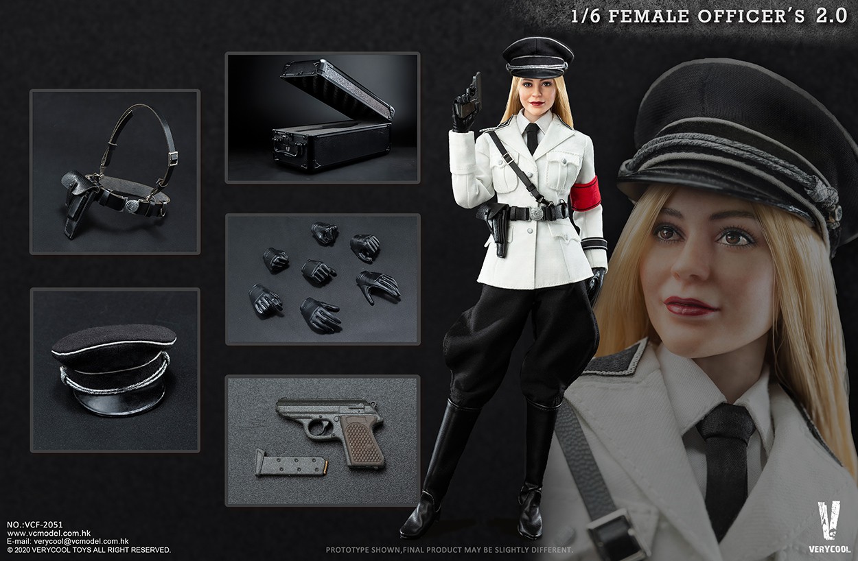 [สั่งจอง] VERYCOOL NEWS: 1/6 Female SS Officer 2.0