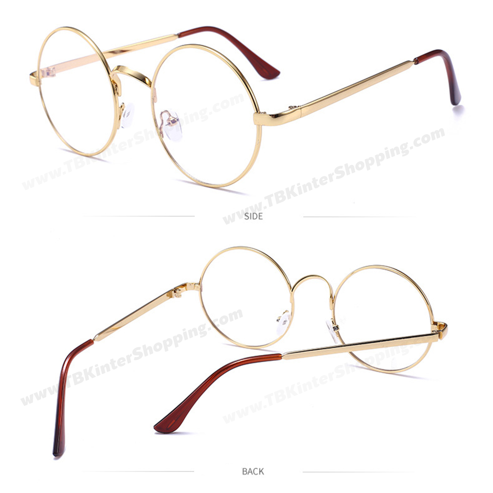 🔥Sale ลดราคา🔥 แว่นสายแฟชั่น รุ่น 9045 ทรงกลม เลนส์ตัดแสง มองได้ชัดเจน ทรงทันสมัย ขาแว่นไททาเนียมอัลลอย แข็งแรง ทนทานกว่า