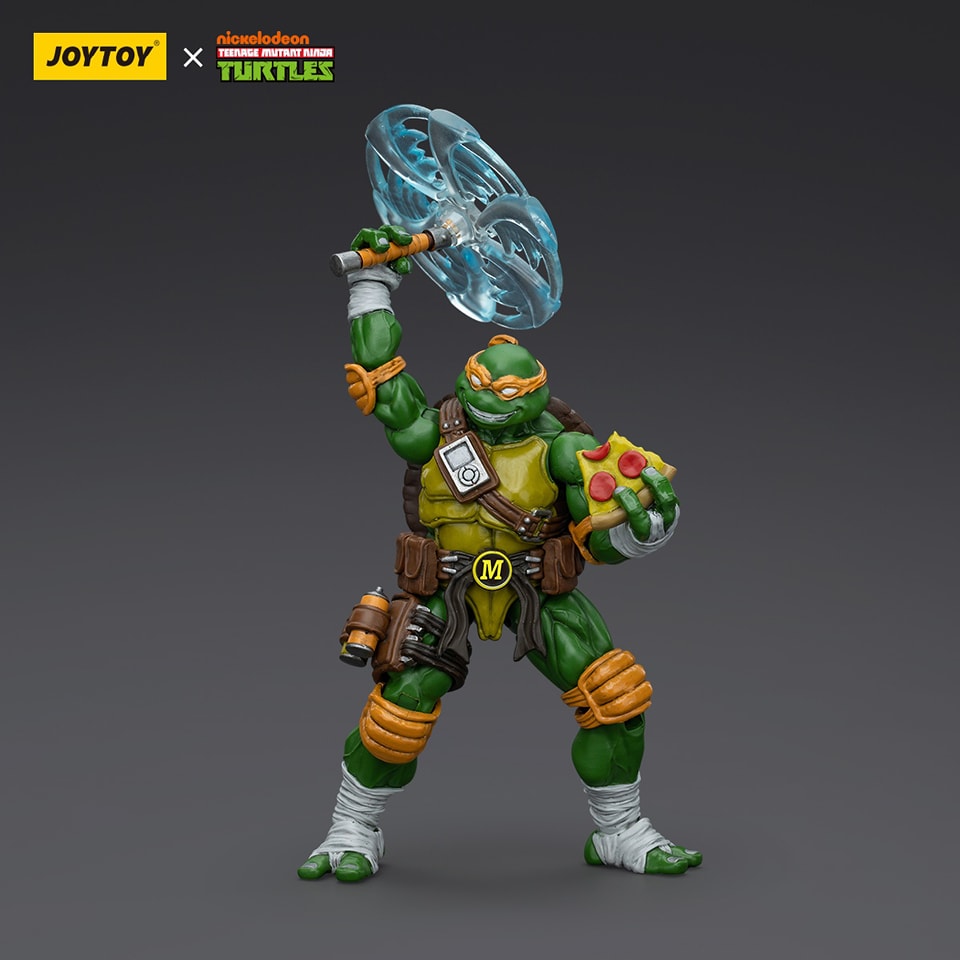 [พร้อมส่ง] "Joytoy 1/18 : TMNT Michelangelo JT6144"
