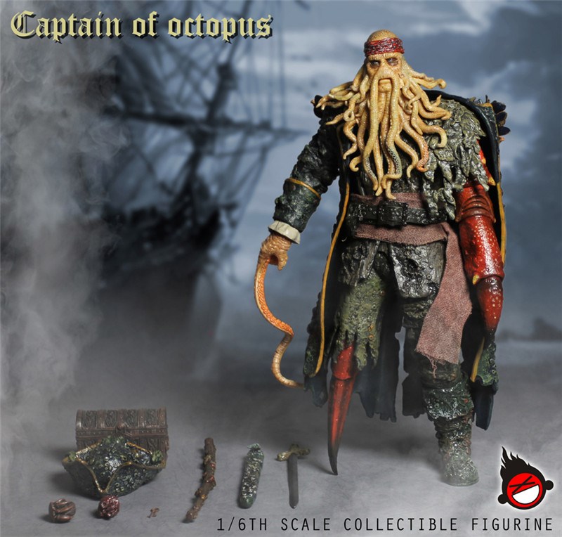 [สั่งจอง]XD TOYS XD001 1/6 Captain of octopus