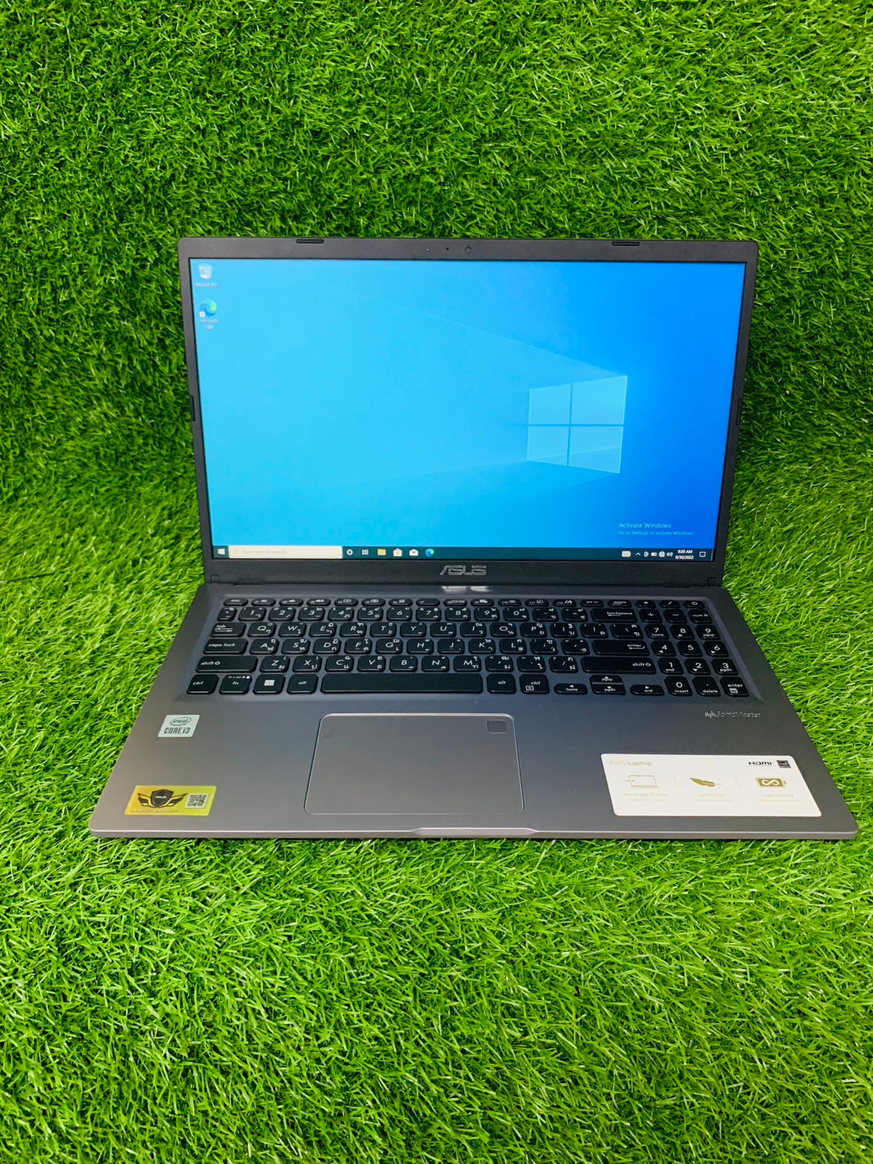 โน้ตบุ๊ค Notebook Asus VivoBook X515JA(i3-1005G1/4GB/M.2 512GB)+Adapter+กระเป๋า จอ๔ลอกเล็กน้อย ไม่มีผลต่อการใช้งาน