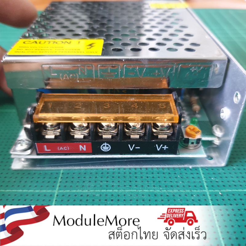 5V 8A สวิทชิ่งเพาเวอร์ซัพพลาย Switching Power supply ( 220v ac to 5v dc) switching power supply 5V8A S-40-5