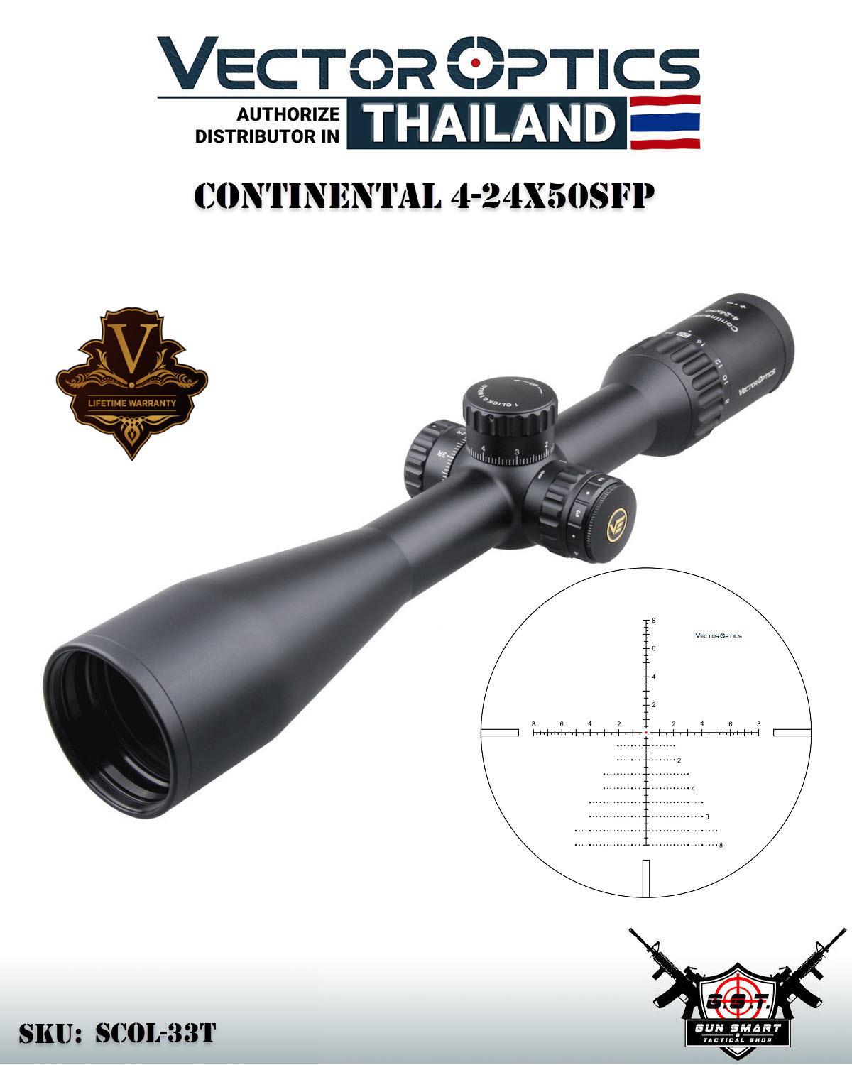 CONTINENTAL 4-24X50SFP