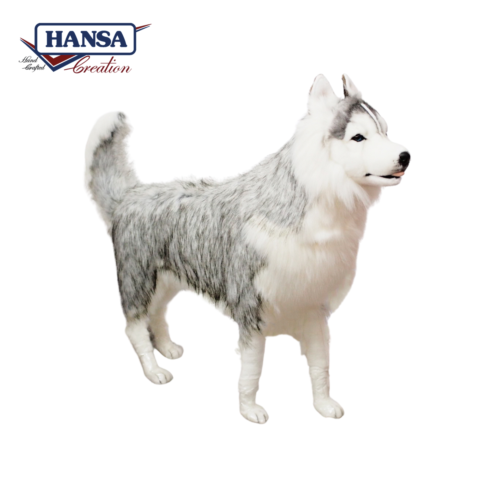 8331 Siberian Husky Gray 115 cm.L