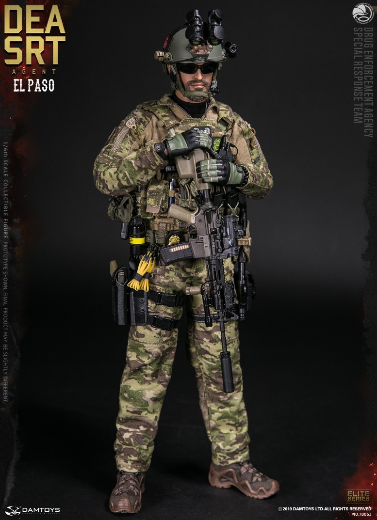 [สั่งจอง] DAMTOYS 78063 DEA SRT (Special Response Team) Agent El Paso