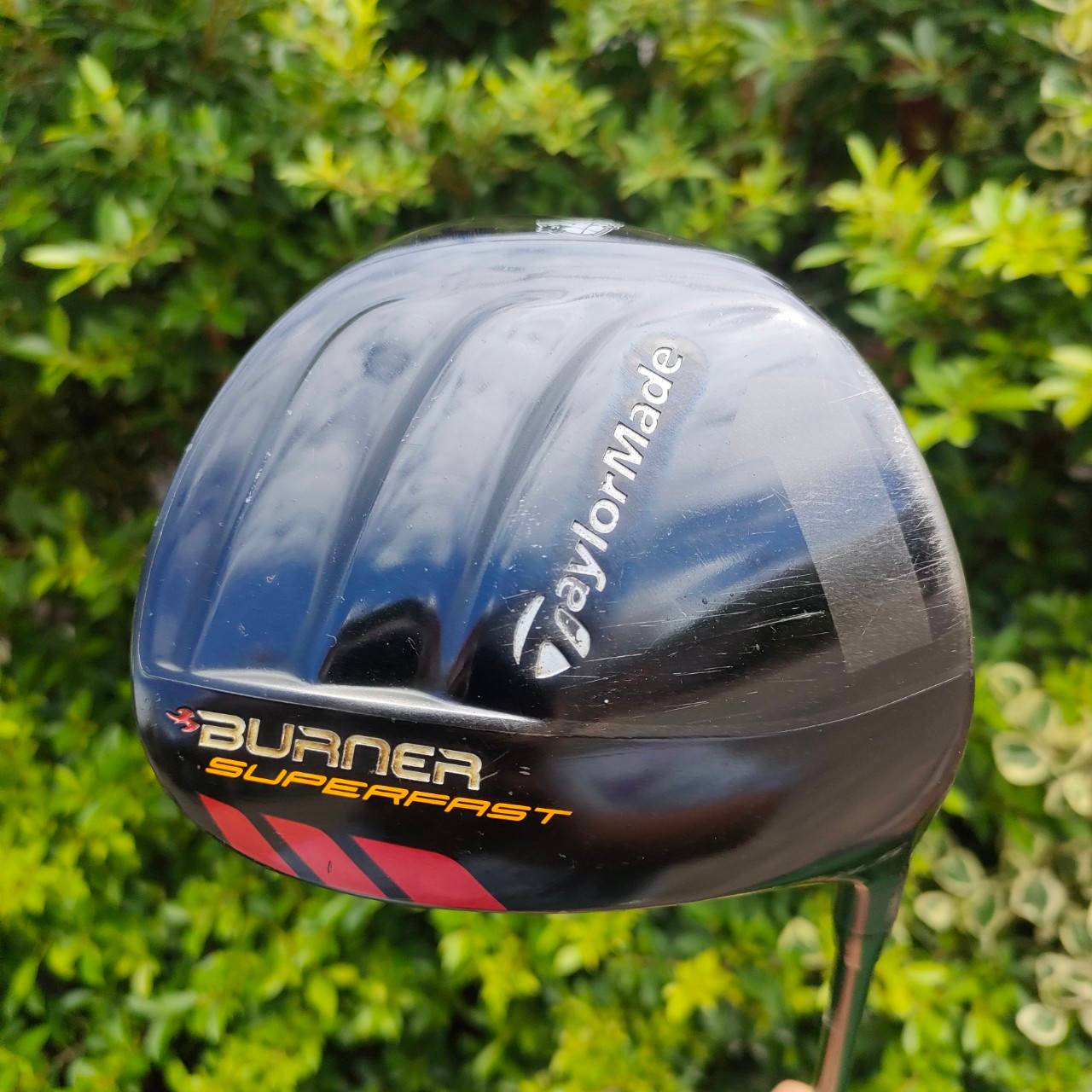 DRIVER TAYLORMADE BURNER SUPERFAST องศา 8.5 ก้าน RE*AX FLEX S ตัวหัวดำตีมันส์ องศาต่ำลูกพุ่ง แต่ด้วย CG และการชดเชยดีมาก ไม้กอล์ฟมือสอง ของแท้ BY NakaraLuxurious