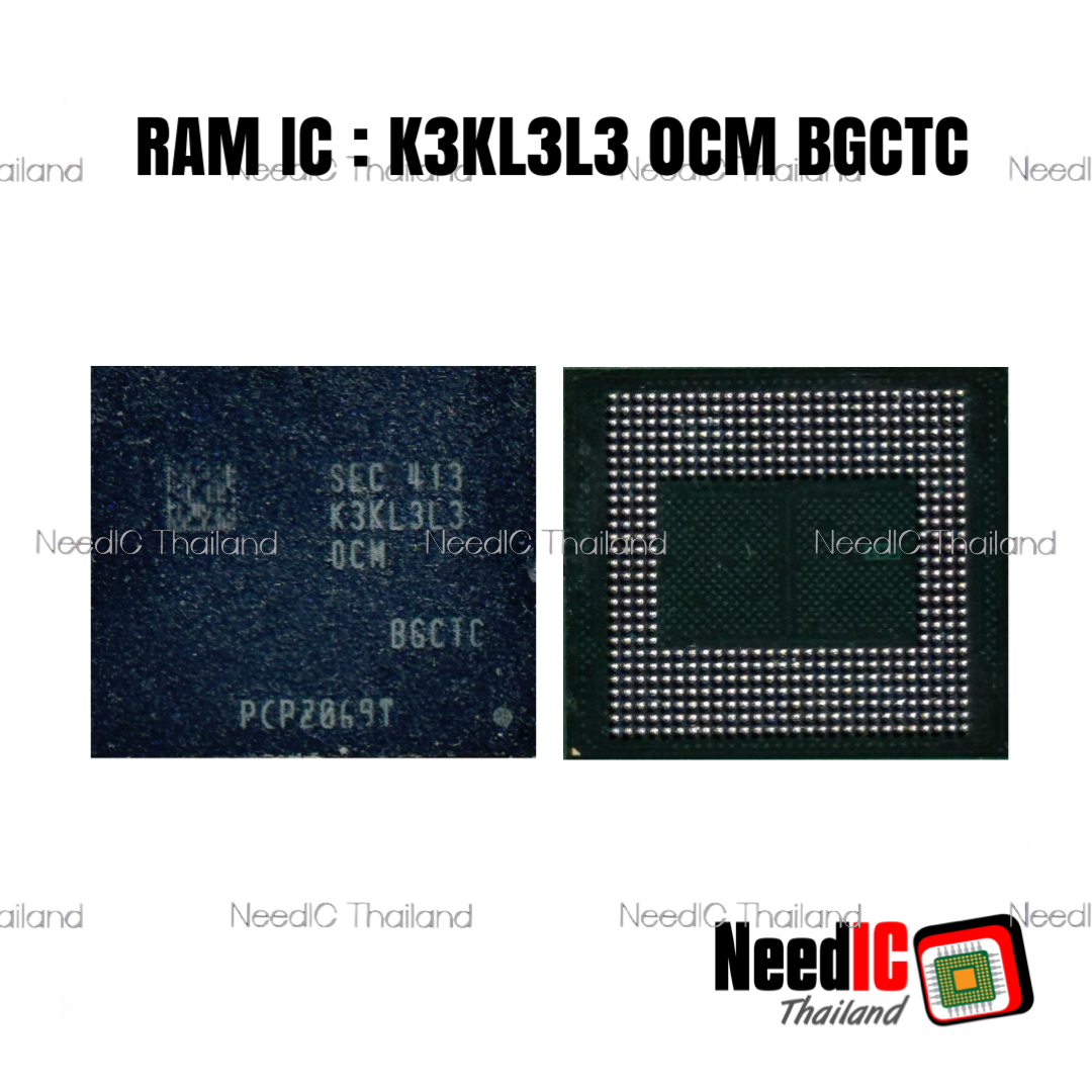 RAM IC : K3KL3L3 0CM BGCTC