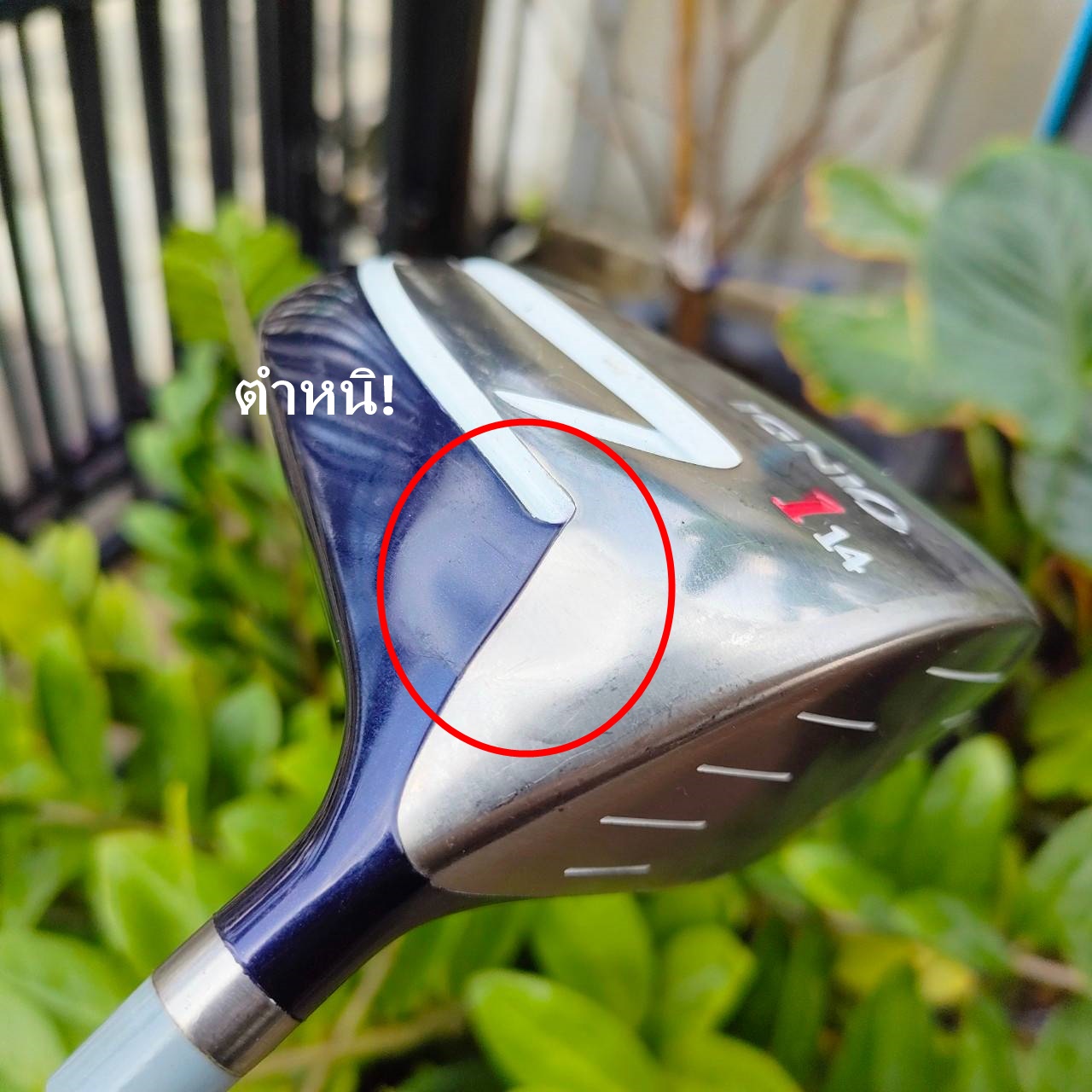 ** ไม้กอล์ฟสำหรับผู้หญิง ** ** มีลักยิ้ม 1 จุด มีรูปให้ชม ** DRIVER IGNIO องศา 14 ก้าน IGNIO FLEX L ตีง่าย ตีดี มือใหม่เหมาะมาก ไม้กอล์ฟมือสอง ของแท้ BY NakaraLuxurious