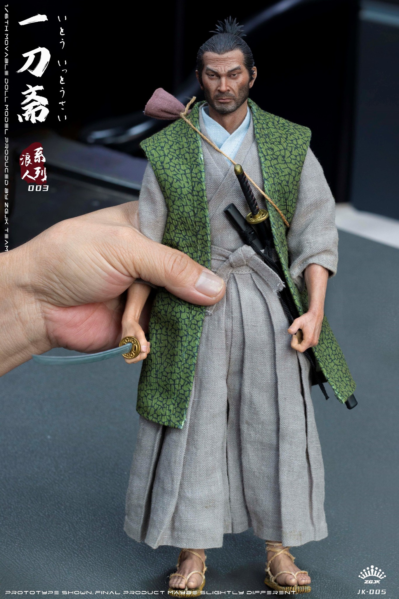 [สั่งจอง]ZGJKTOYS JK-005 1/6 : Ronin Series Ito Ittosai