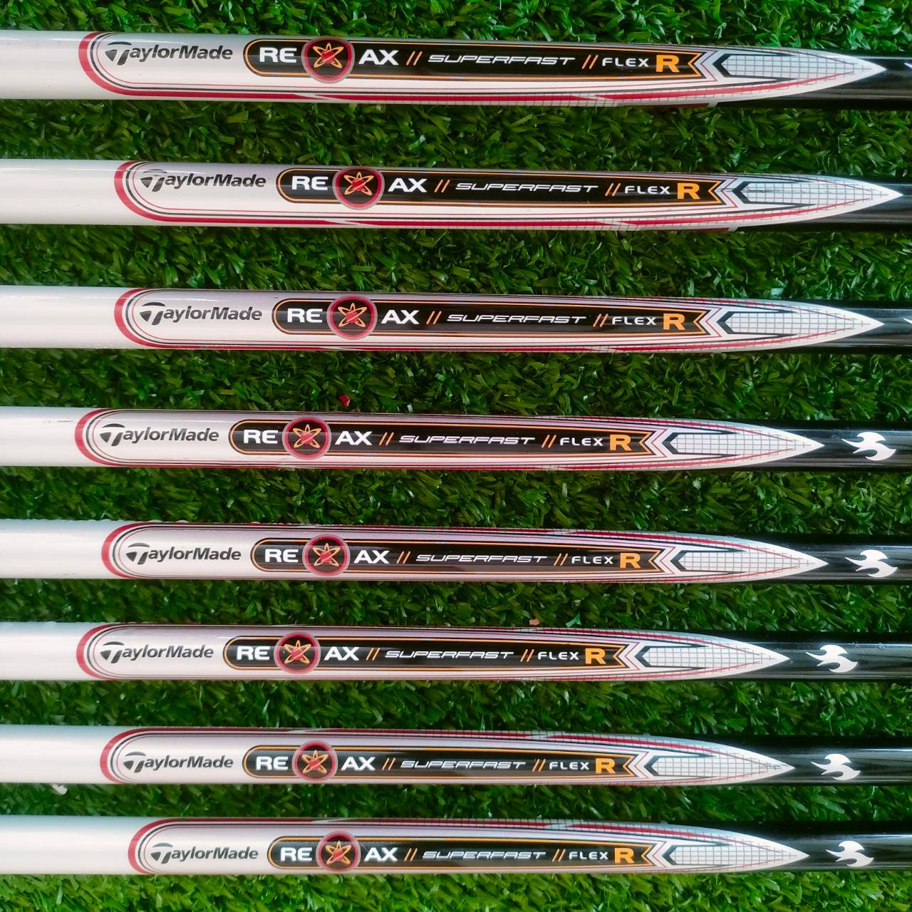 ชุดเหล็ก TAYLORMADE BURNER มีเหล็ก 5-9 เเละ PW AW SW ก้าน RE*AX SUPERFAST FLEX R ตีง่าย ตีไกล และตีมันส์!! ไม้กอล์ฟมือสอง ของแท้ BY NakaraLuxurious