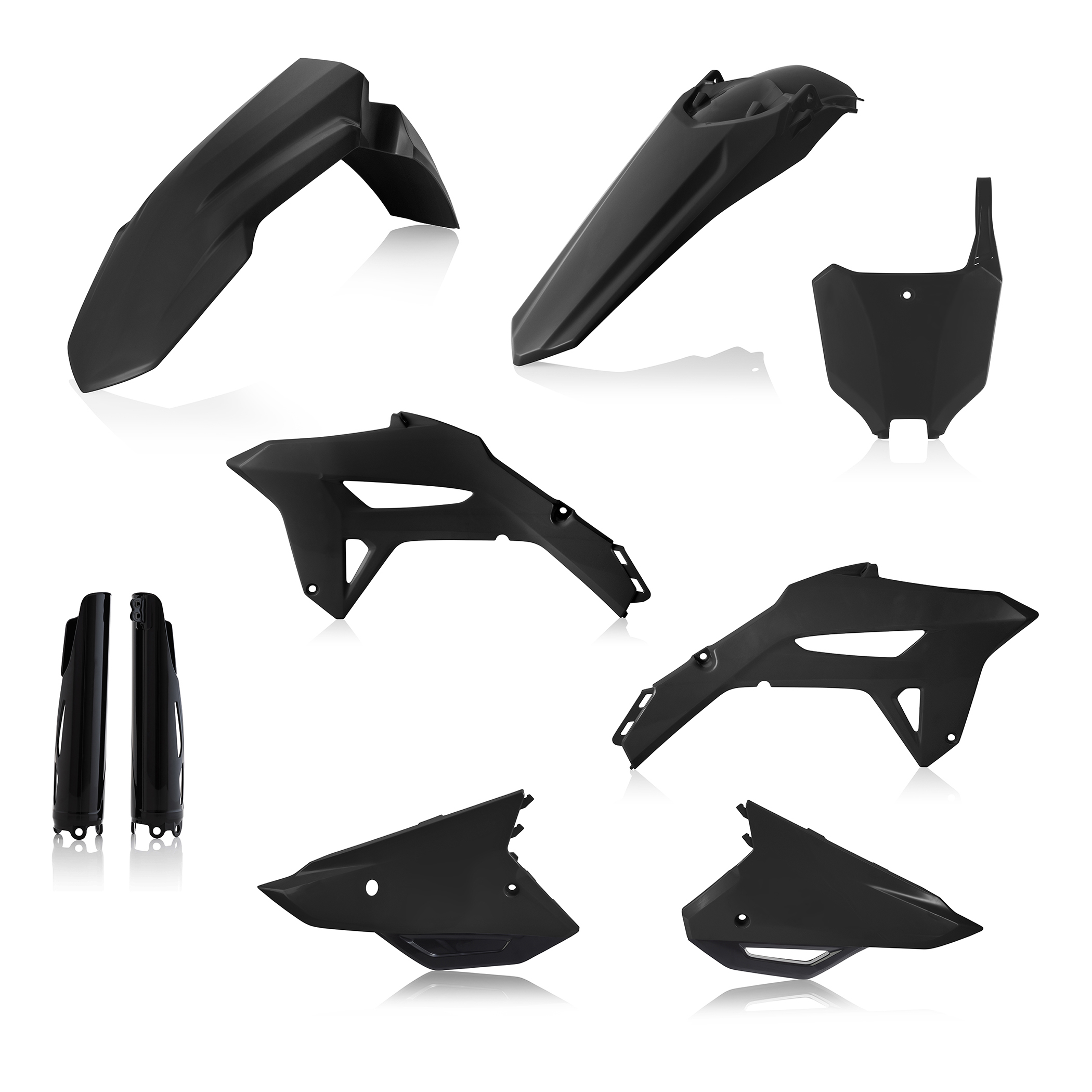ชุดพลาสติก Acerbis Full Plastic Kit - Black CRF250R 22-23