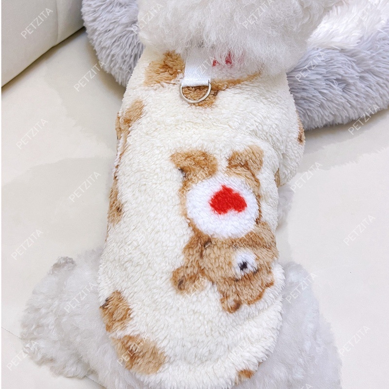 🇹🇭พร้อมส่ง🇹🇭 🐶🐕 เสื้อผ้าสำลีขนปุยนุ่มนิ่ม สำหรับ สุนัขพันธุ์กลาง ถึง หมาใหญ่