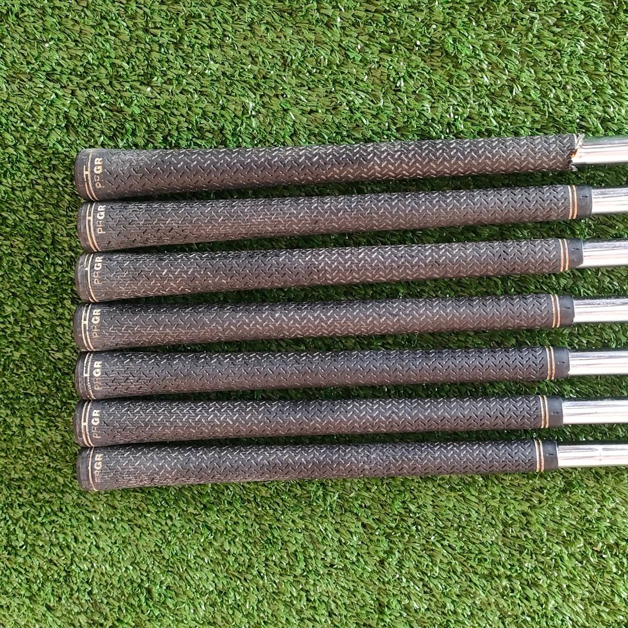 ชุดเหล็ก PRGR TR-X 915CR มีเหล็ก 5-9 เเละ PW AW ก้าน PRGR TR-X FLEX R เหล็กพรีเมี่ยมญี่ปุ่น ไม้กอล์ฟมือสอง ของแท้ BY NakaraLuxurious