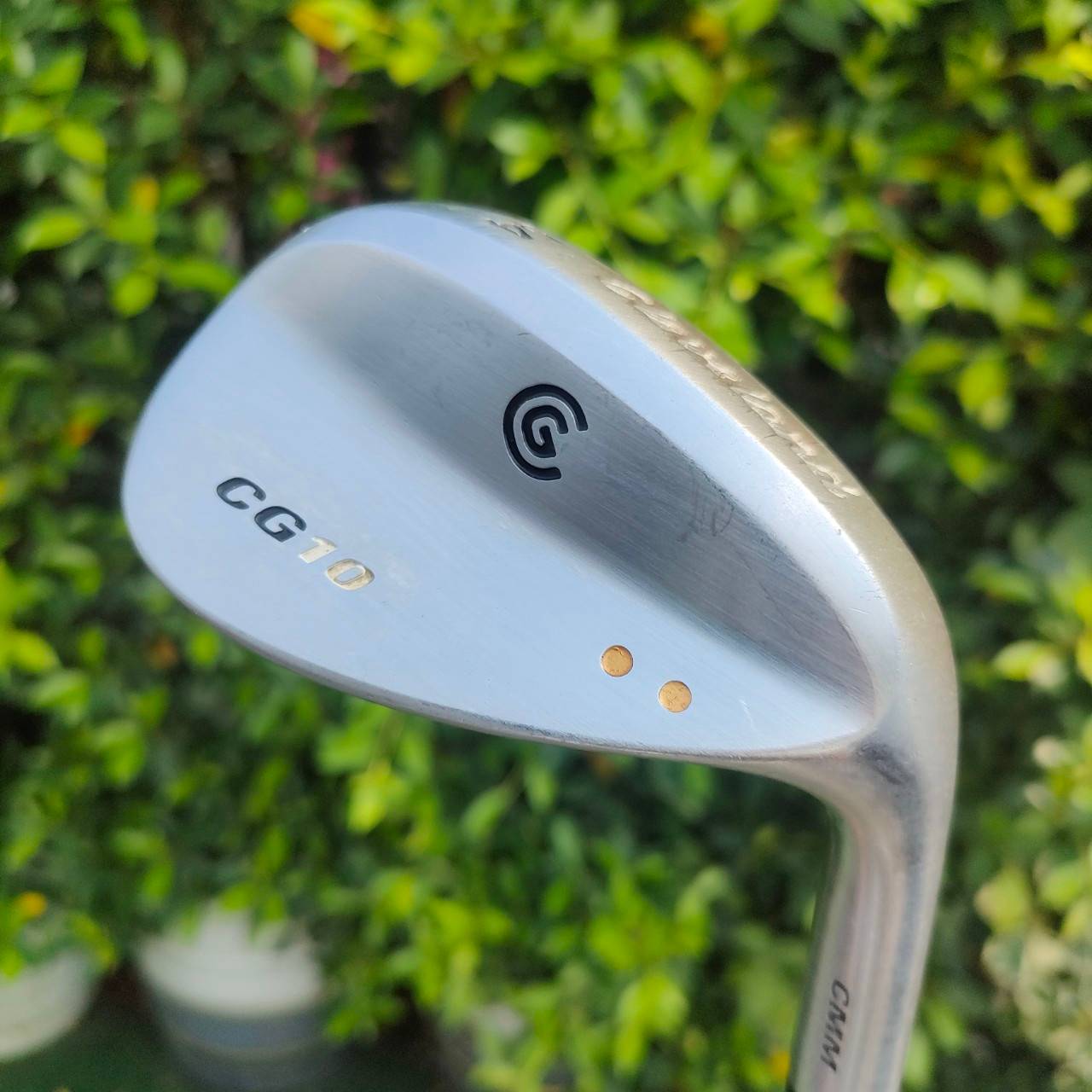 WEDGE CLEVELAND CG10 องศา 54 ก้าน N.S.PRO 850GH FLEX S ก้านเบามาก และ ทอร์คน้อย เหมาะกับ WEDGE สองจุด STANDARD BOUNCE ครับ