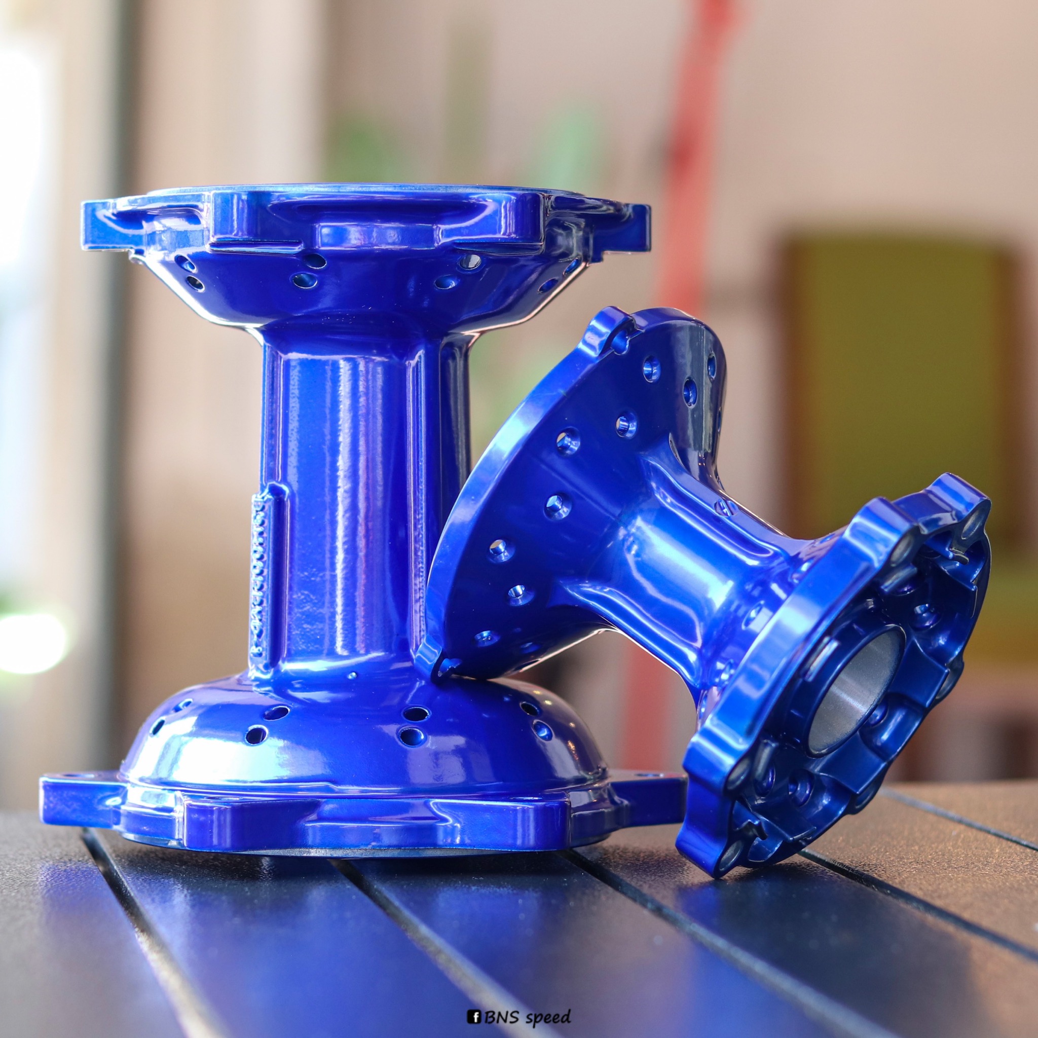 ดุม WR155R สีน้ำเงิน ไม่รวมบูชลูกปืน