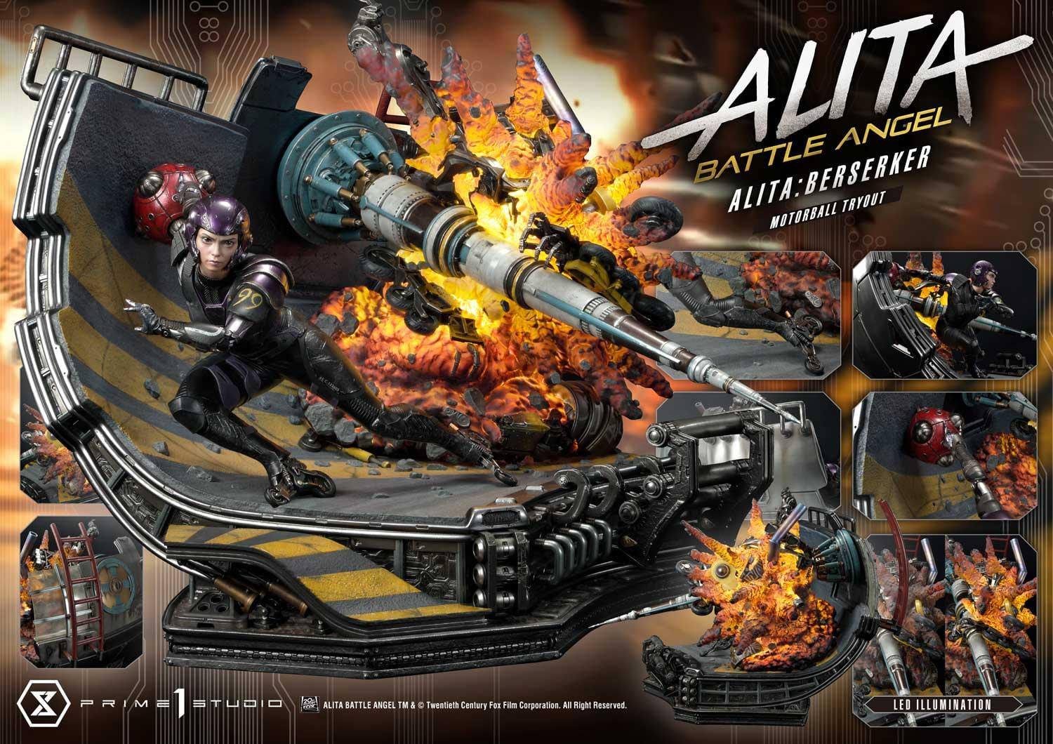 [สั่งจอง]Prime 1 Studio PMABA-02: Alita - Berserker Motorball Tryout