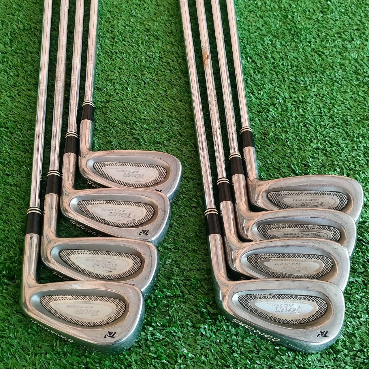 ชุดเหล็ก CLEVELAND TOUR ACTION TA3 มีเหล็ก 3-9 เเละ PW ใบสวย จรดแล้วน่าตีมาก ตีง่าย ตีไกล ตีแม่นมาก