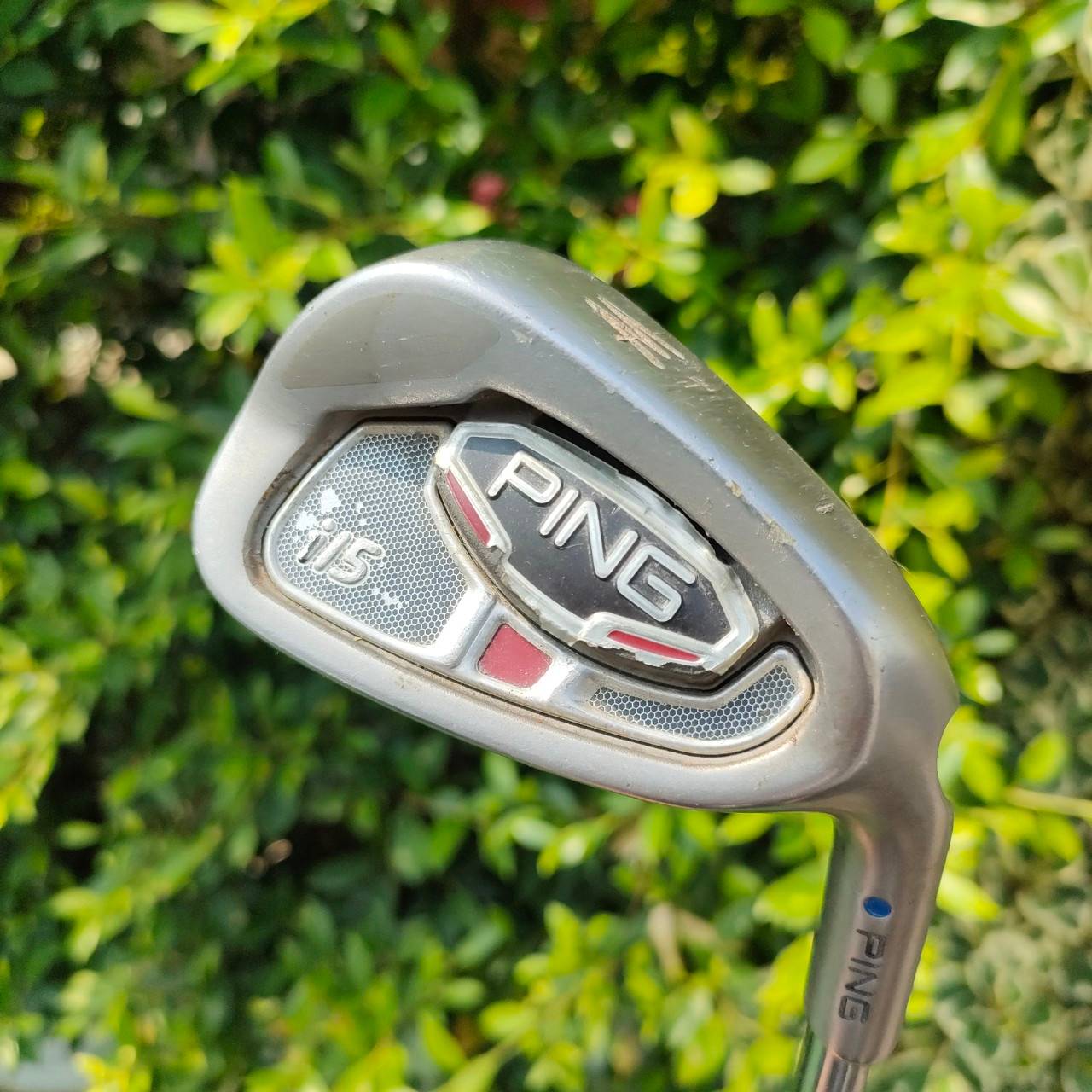 เหล็ก W PING i15 จุดน้ำเงิน ก้าน PING AWT FLEX R งานนุ่ม สปินดีจัดๆ ของดีมาก FORGED เน้นๆ ร่องคมมาก
