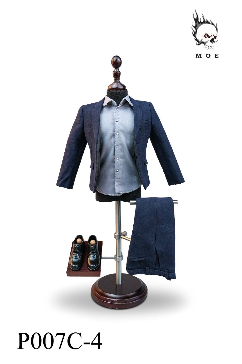[สั่งจอง]MOETOYS P007A/B/C 1/6 : Mens Head Sculpt & Narrow Shoulder Suit