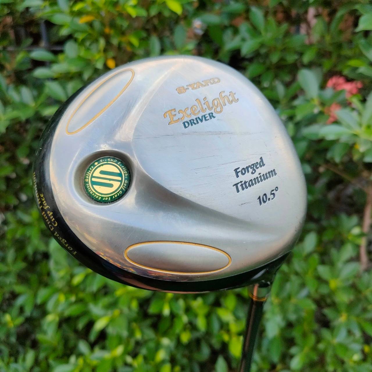 DRIVER S-YARD EXELIGHT FORGED TITANIUM องศา 10.5 ก้าน S-YARD EXELIGHT FLEX SR พรีเมี่ยมสุดๆ หน้าเด้ง ตีไกล น้ำหนักเบา สวิงเวทดีครับ