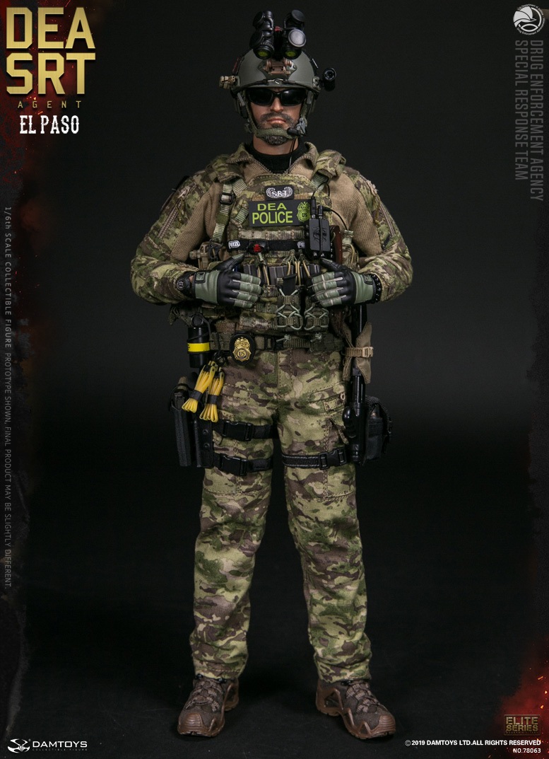 [สั่งจอง] DAMTOYS 78063 DEA SRT (Special Response Team) Agent El Paso