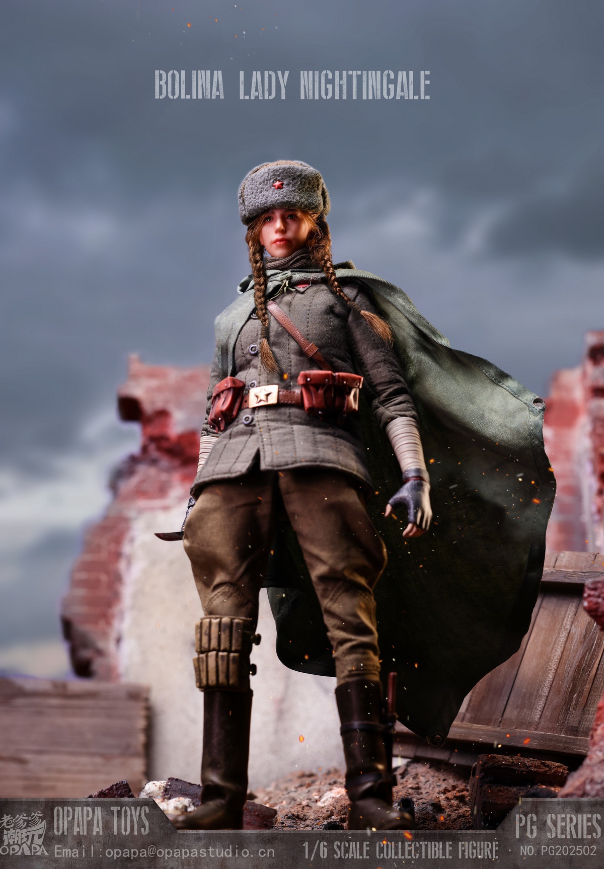 [สั่งจอง]OPAPA TOYS 1/6 - PG202502 : Bolina-Lady Nightingale (Winter Version)
