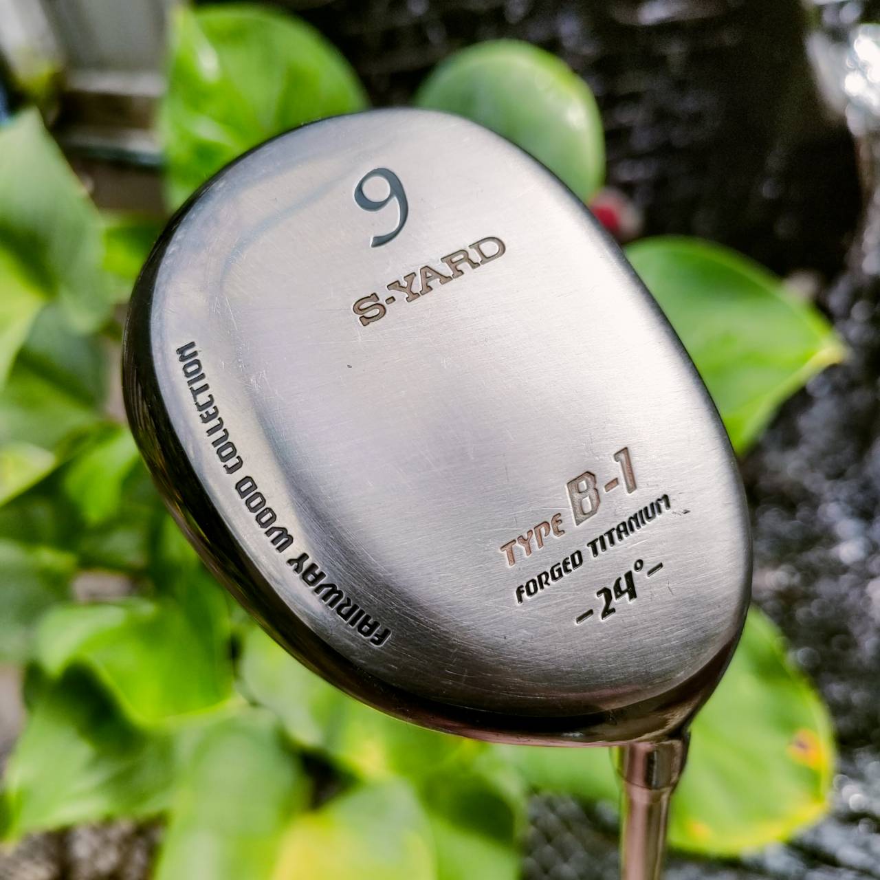 FW9 S-YARD TYPE B-1 องศา 24 เป็นองศาที่ตีสบาย ตีแทนเหล็กยาวได้เลย FLEX R1 สปีดไม่แรงตีได้ดี ไม้กอล์ฟพรีเมี่ยมมือสอง ของแท้ By NakaraLuxurious