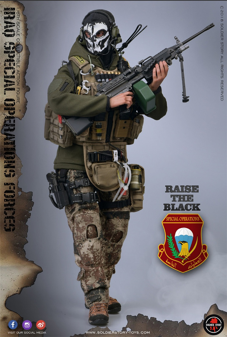 [สั่งจอง] Soldier Story SS107 Iraq Special Operations Forces “ISOF” - Saw Gunner