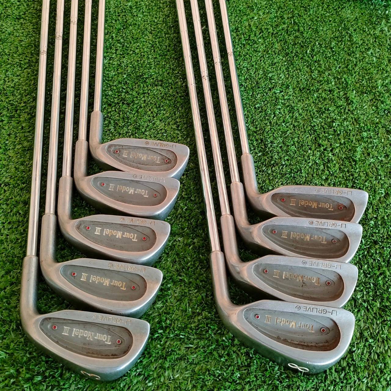 ชุดเหล็ก TOUR MODEL III U-GRLIVE มีเหล็ก 3-9 เเละ PW SW ก้าน DYNAMIC FLEX R