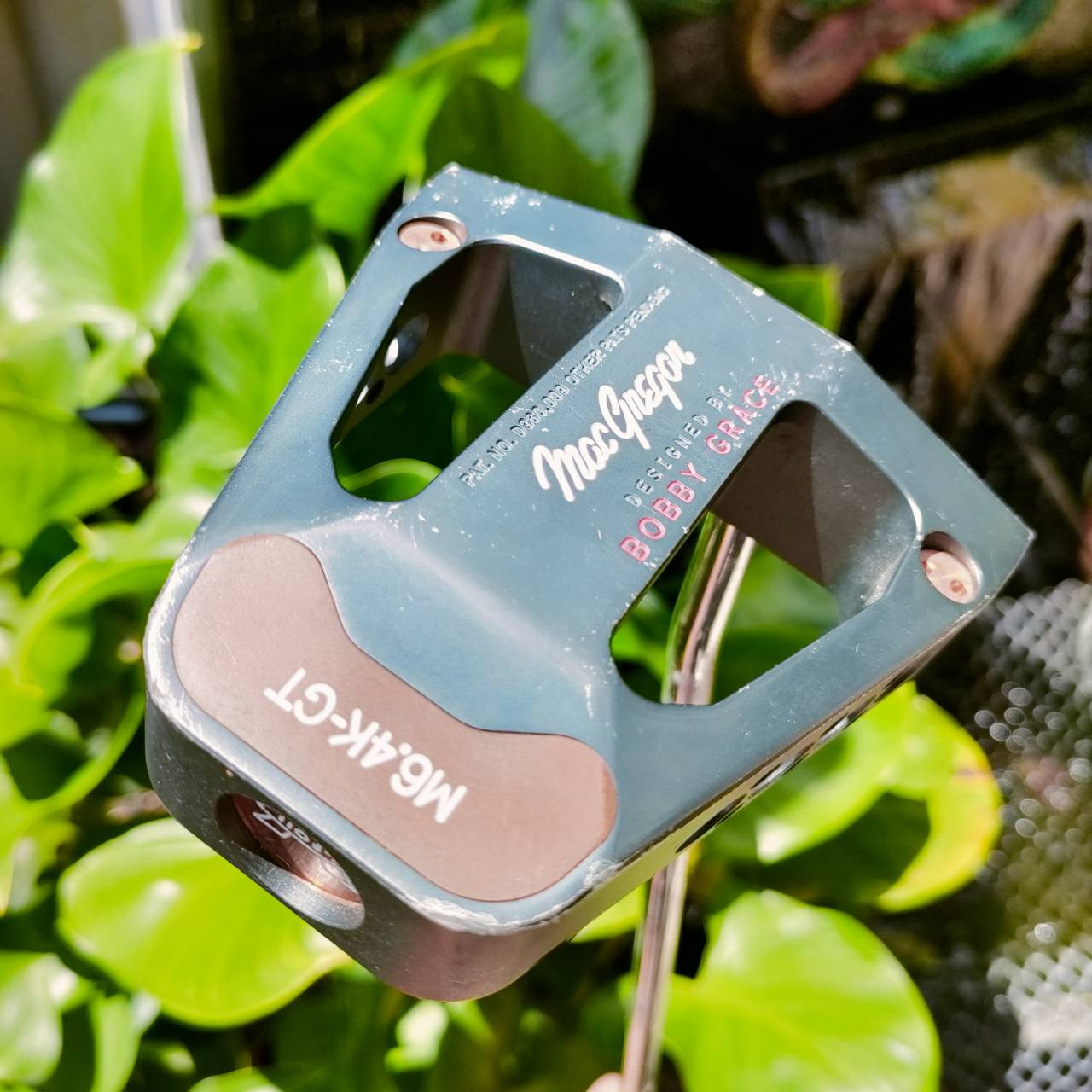 PUTTER MACGRAGOR M6.4K-GT DESIGNED BY BOBBY GRACE ความยาว 35 นิ้ว รุ่นลิมิเต็ด พัตเตอร์ดีมาก ออกแบบได้ดีมาก การกระจายน้ำหนักที่ลงตัว บล๊านซ์มาก ไม้กอล์ฟพรีเมี่ยมมือสอง ของแท้ By NakaraLuxurious