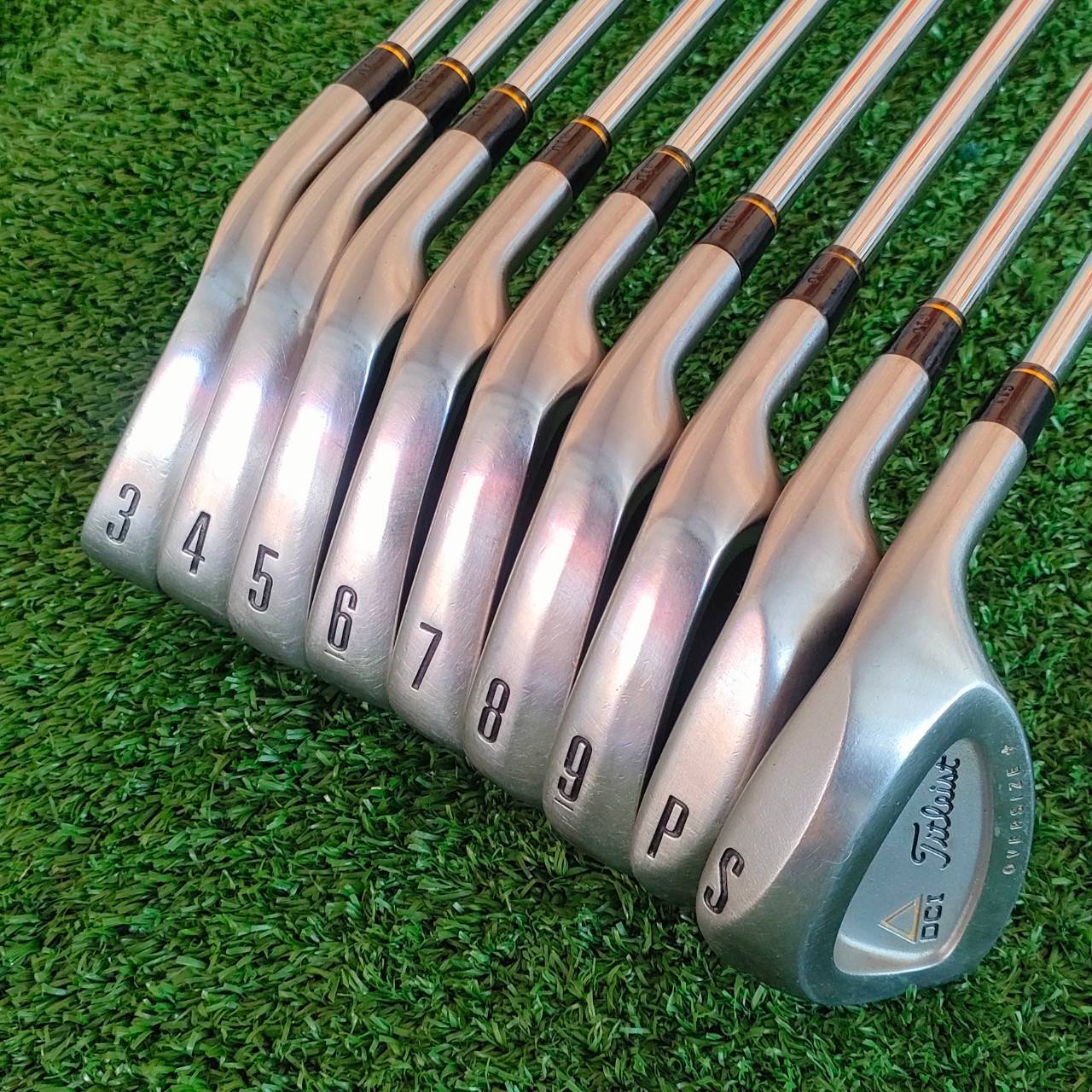 🏌️ ชุดเหล็ก TITLEIST DCI OVERSIZE+ มีเหล็ก 3-9 เเละ PW SW ก้าน TRI SPEC FLEX R สภาพสวยเดิม!! ไม้กอล์ฟมือสอง ของแท้ BY NakaraLuxurious