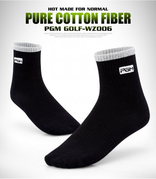 ถุงเท้ากอล์ฟ GOLF SOCK PGM WZ006 ถุงเท้าสำหรับนักกอล์ฟโดยเฉพาะ ผลิตจากวัสดุเกรดเอ ใส่นุ่มสบาย ไม่อับชื้นขนาด FREE SIZE (1 pair)