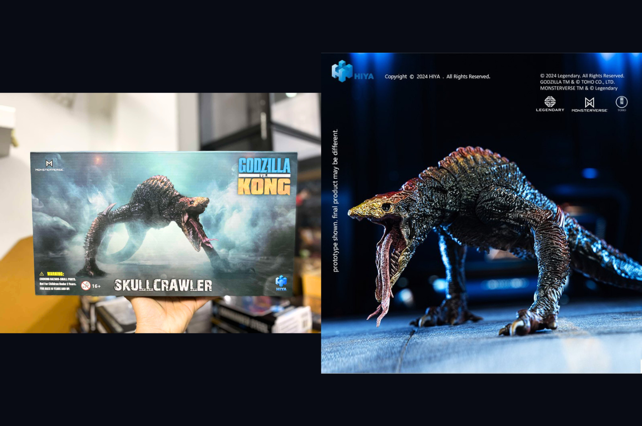 [พร้อมส่ง] Hiya toys - EBG0431 : Skull Crawler (Godzilla vs. Kong 2021)