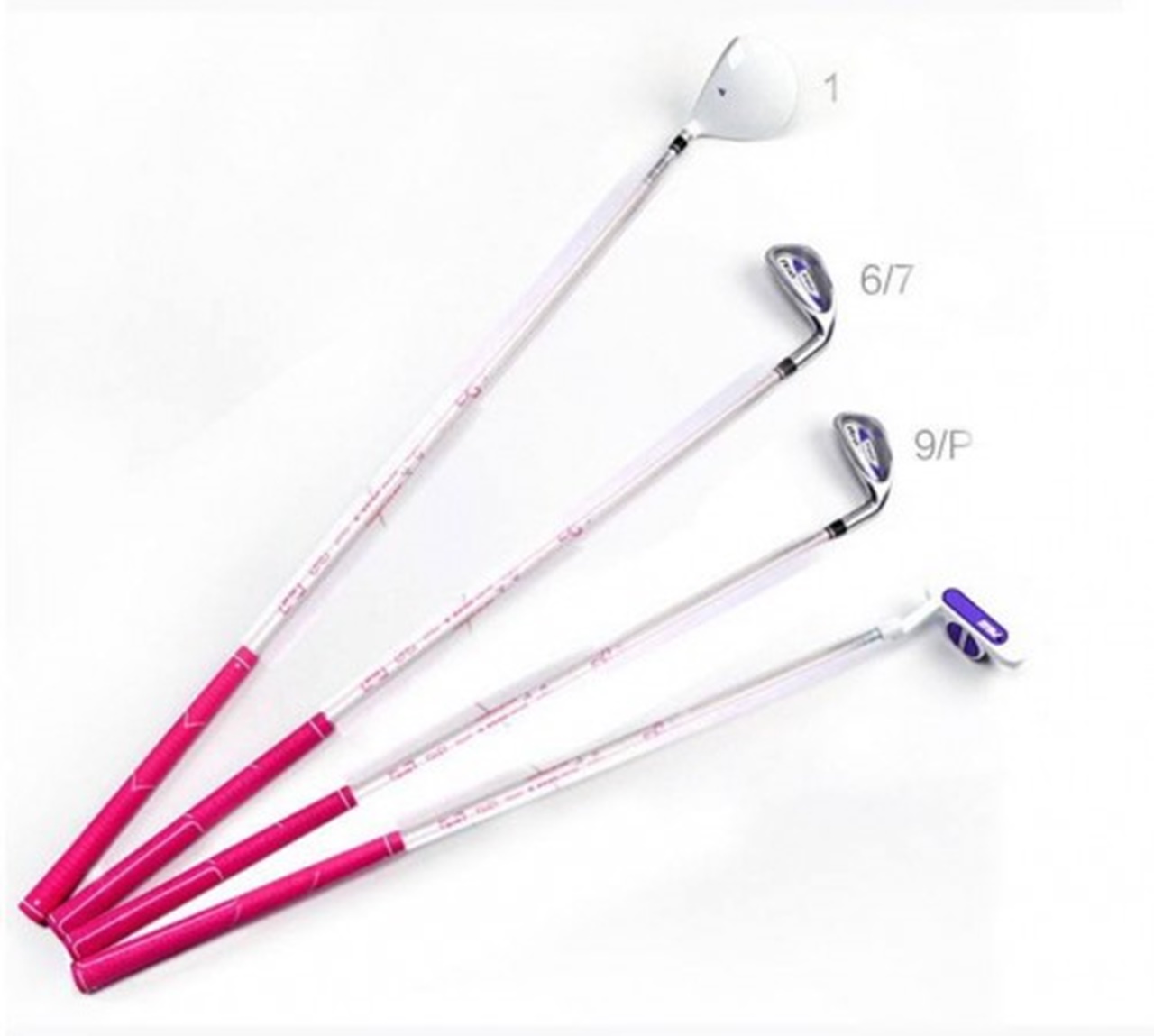 ไม้กอล์ฟเด็กครบชุด PGM RIO2016 GIRL JRTG004 ถุงชมพู