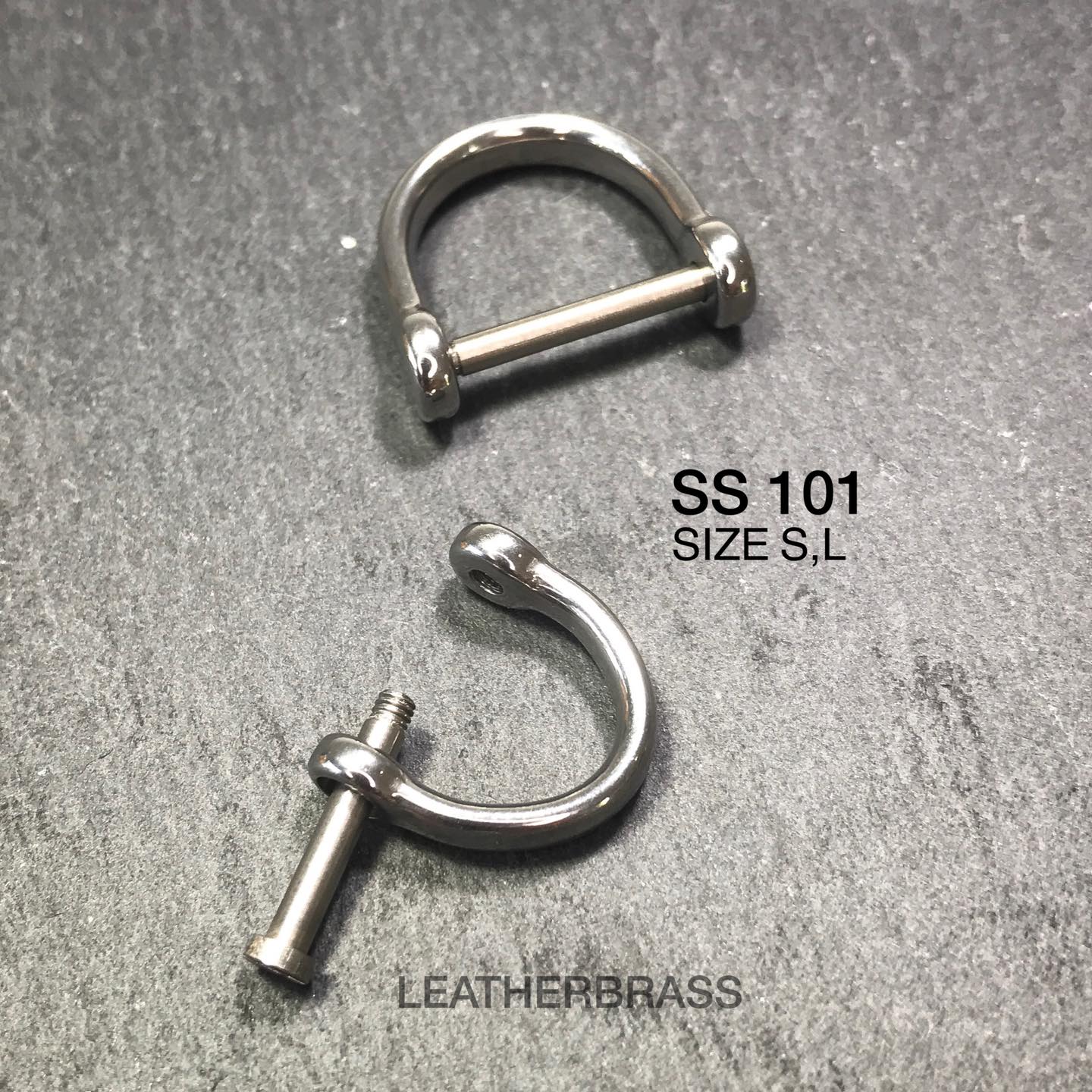 ฺSS101 JAPAN เครื่องประดับกระเป๋า อะไหล่กระเป๋า**ราคาต่อชิ้น**อะไหล่พวงกุญแจ สเตนเลสแท้ อุปกรณ์งานหนัง leatherbrass