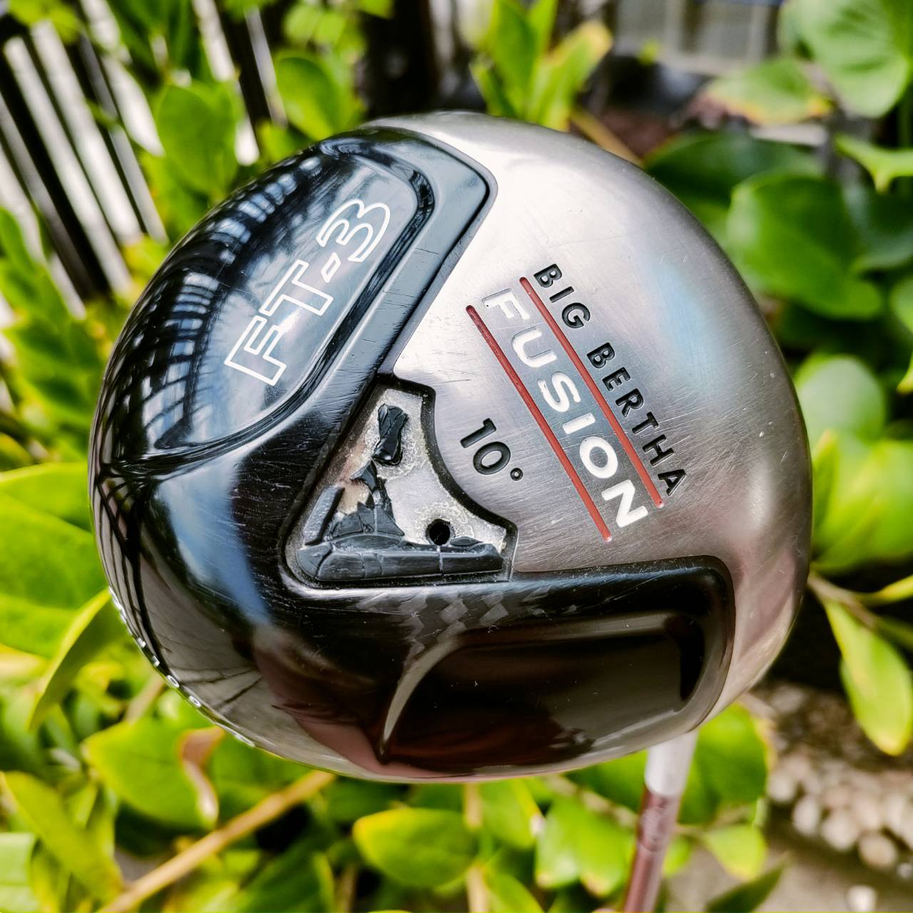 *** ตำหนิ พลาสติก 3 เหลี่ยมหลุด *** Driver Callaway FUSION FT-3 องศา 10 สภาพสวยมาก หัวใหญ่ หน้าเด้งค่ะรุ่นนี้ ตีไกลอย่างมาก ชดเชยสูง ตีตรงแม่นยำ ก้านก็สุดพรีเมี่ยม ALDILA NVS FLEX R ไม้กอล์ฟพรีเมี่ยมมือสอง ของแท้ By NakaraLuxurious