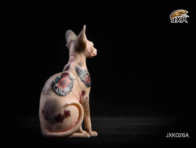 [สั่งจอง]JxK.Studio Jxk026A/b 1/6 Scale Sphynx cat tattoo