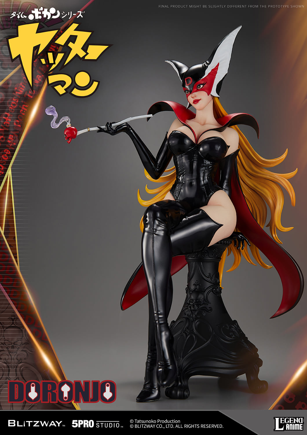 [สั่งจอง]Blitzway x 5PRO STUDIO 5PRO-LA-70301 1/4 : Time Bokan Series: Yattaman – DORONJO