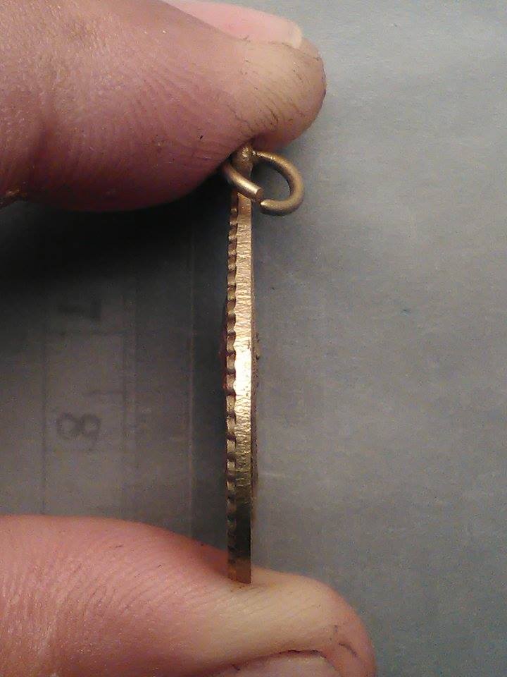 หลวงปู่ บุญรักษ์ พระครู สุเมธมงคลญาณ ที่ระลึก ยกช่อฟ้าอุโบสถ วัด คงคาวดี นครศรีธรรมราช200/-