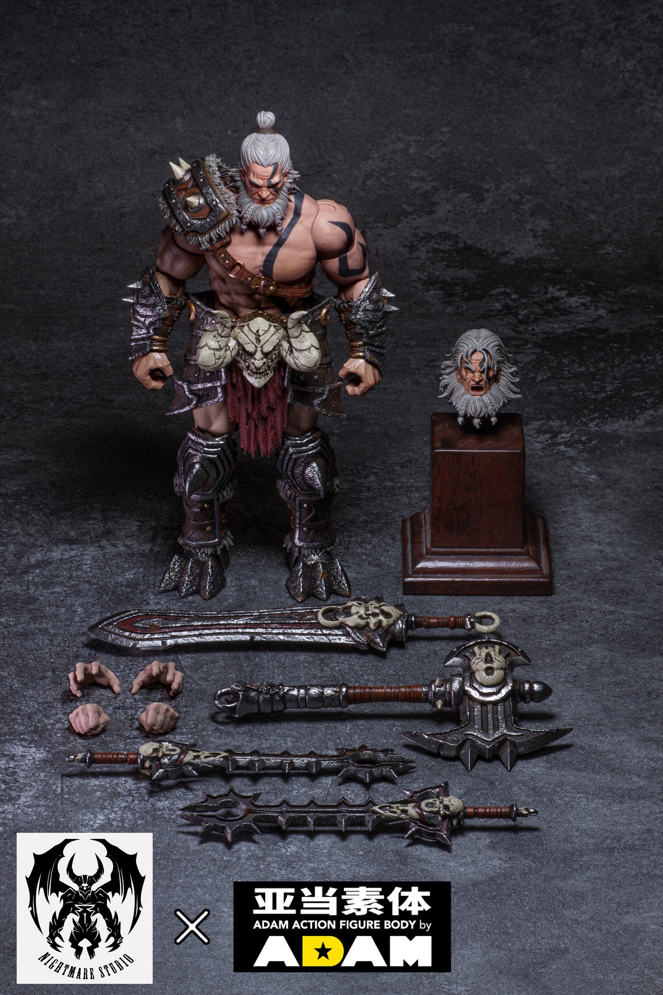 [สั่งจอง] Nightmare Studio 1/12 : Barbarian Berserker