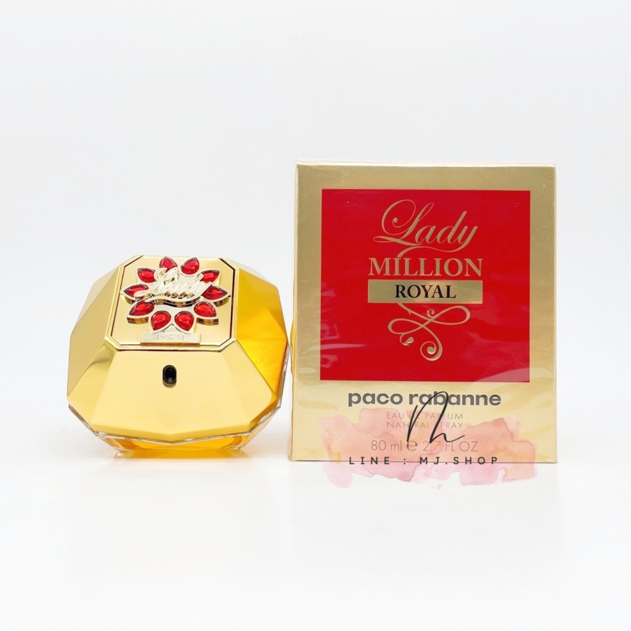 Lady Million Royal EDP 80ml กล่องซีล น้ำหอมสำหรับผู้หญิง