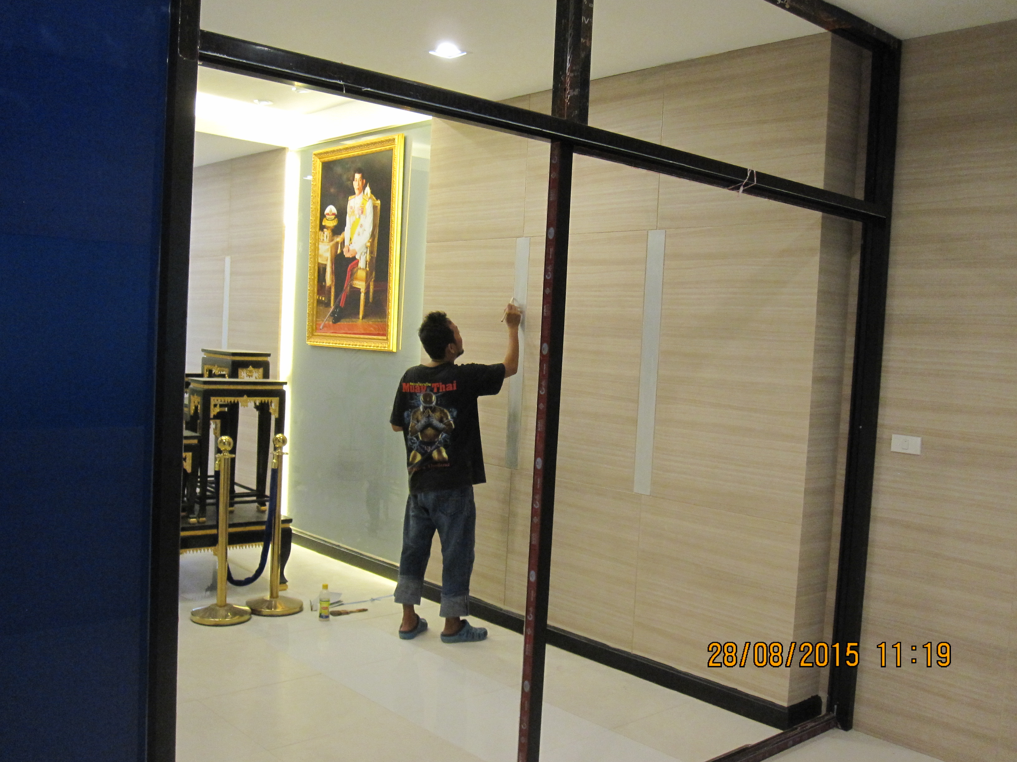 งานกองปราบปราม จัดทำเฟอร์นิเจอร์ ซ่อมแซมทุกส่วนที่ชำรุด