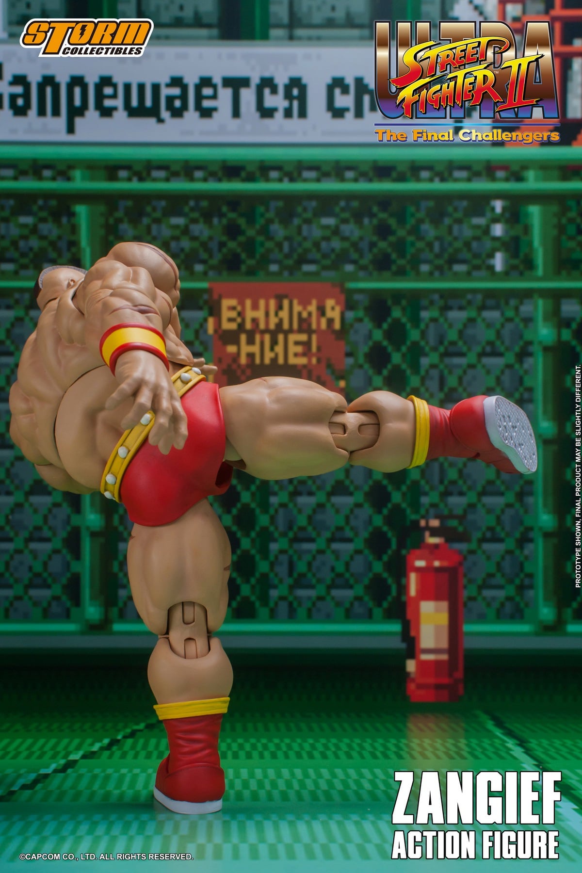 [สั่งจอง]Storm Toys CPSF22 1/12 : ULTRA STREET FIGHTER II - ZANGIEF