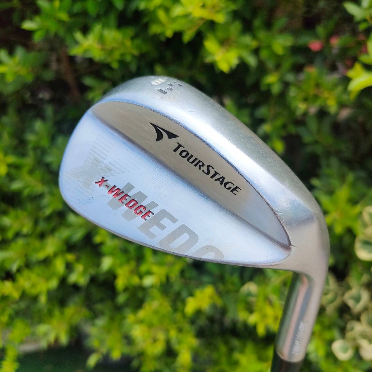 WEDGE TOURSTAGE X-WEDGE องศา 54 BOUNCE 10 ก้าน DYNAMIC GOLD FLEX WEDGE เหล็ก FORGED พรีเมี่ยมญี่ปุ่นแท้ๆ ให้ความรู้สึกสุดนุ่ม ร่องคม ก้านเหมาะสำหรับ WEDGE โดยเฉพาะ!!! ไม้กอล์ฟมือสอง ของแท้ BY NakaraLuxurious