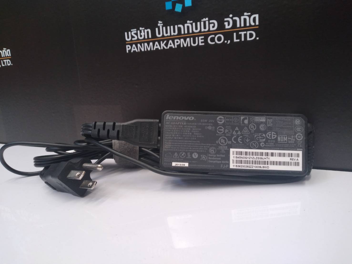 Original Lenovo 45N0322 ADLX65NCT3A 45N0321 AC Adapter Charger 20V 3.25A 65W