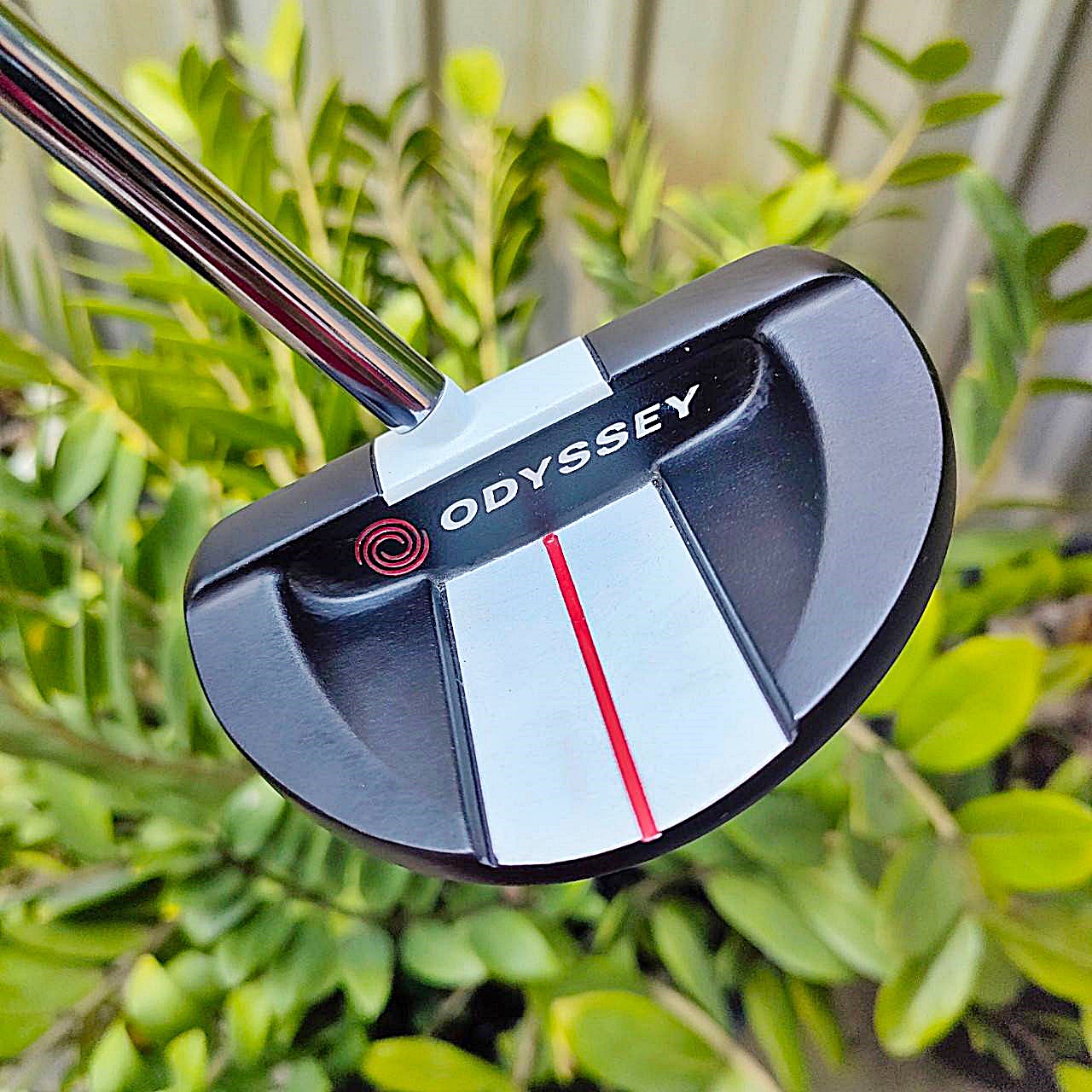 PUTTER ODYSSEY R-LINE CS O WORKS ความยาว 33 นิ้ว ก้าน CENTER ความยาวกำลังดี ไม้กอล์ฟพรีเมี่ยมมือสอง ของแท้ By NakaraLuxurious