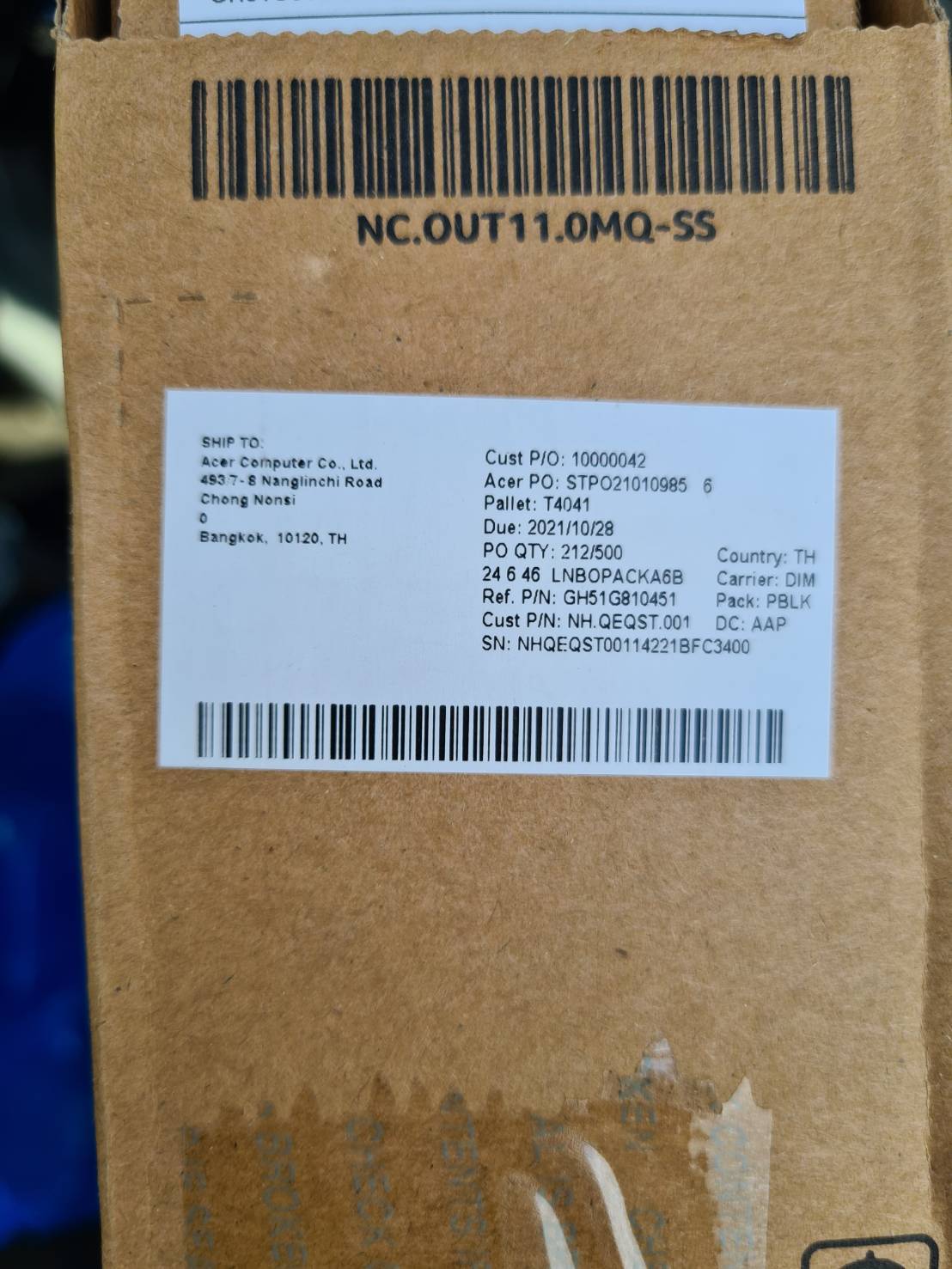ACER NITRO 5 AN515-57-7277